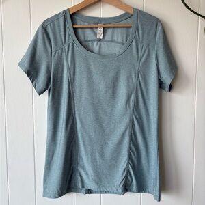 Marika Blue Athletic Top | Size Large